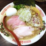 金町製麺 - ライト豚骨魚介柚子塩そば