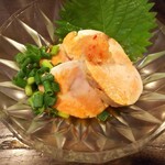 金町製麺 - あん肝ポン酢　400円