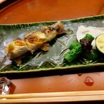 懐石料理 桝田 - 子持ち鮎