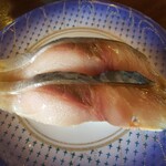 グルメ回転寿司 函太郎 - しめ鯖