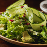 トラットリア リアナ - 新鮮野菜のグリーンサラダ