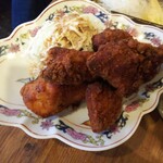 金町製麺 - フライドチキン