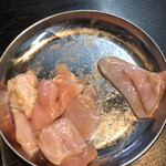 大昌園 - 先に焼いちゃった！ガツミノ塩。コリコリ！