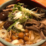 足柄古道万葉うどん - きのこうどん(大盛)