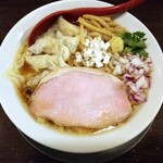 金町製麺 - 鯛出汁ワンタンそば