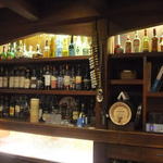 バーやまざき - バックバー（右側より）