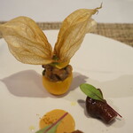 E.Bu.Ri.Ko - 前菜UP：食用ほおずきとハナイグチ