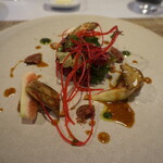 E.Bu.Ri.Ko - 前菜：アカジコウのサラダ仕立て