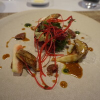 E.Bu.Ri.Ko - 前菜：アカジコウのサラダ仕立て