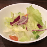 Kitasan Shokudou - ランチのサラダ
