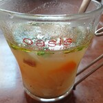 oasis GRILL & ITALIAN - セットのスープ