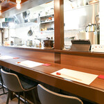 kappou とよふく - カウンター席