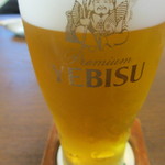 秀寿司 - 生ビール