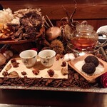 八王子うかい亭 - 食材のきのこ類です