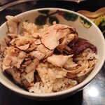 八王子うかい亭 - ジャンボマッシュルーム　お食事