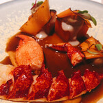 ベージュ アラン・デュカス 東京 - オマール海老