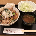 とんかつ武信 - 2020.10.3  醤油かつ丼ロース「梅」