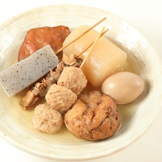 毎日出汁をひいている“おでん”