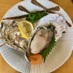 Kuidouraku Sumiyoshi - 「北海道厚岸(あっけし)産の生牡蠣」@650(税別)