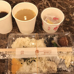 東横INN - スープ、納豆付き