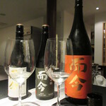 日本料理 TOBIUME - ⑪而今・吉川山田錦⑫而今・東条山田錦⑬而今・純米吟醸朝日