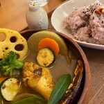 cafe こころひかる - スープカレー