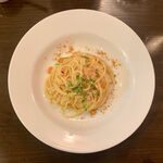 138873139 - ズワイ蟹とイタリア産カラスミのスパゲッティ アーリオオーリオ ¥1,800