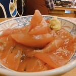 磯丸水産 - マグロの漬け丼（大）@¥858