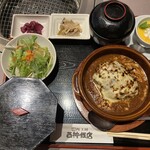 西神飯店 - 煮込みタンバーグ定食