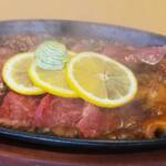 Imari beef lemon Steak set (soup, salad, rice or bread)