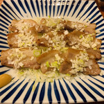 蕗 - 豚バラ肉のあぶり焼き