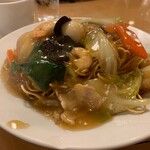 南海飯店 - かたい焼ソバ
