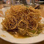 南海飯店 - かたい焼ソバの麺