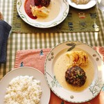 キャセロール - ハンバーグ&ライス