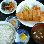 あほだら亭 - あほだら定食　チキンカツ　日替わり