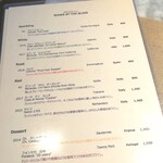 La Brianza - 新しくなったワインメニュー。この日はこちらからおすすめのものを。