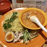 ちりばり - ランチメニュー「つけ麺ラクサ」(820円)