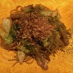 ぷれじでんと千房 - 黒豚焼きそば