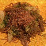 ぷれじでんと千房 - 黒豚焼きそば