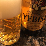 ぷれじでんと千房 - ヱビスビール