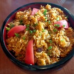 インド料理 アイキッチン - 海老ビリヤニ940円  長粒米なり！