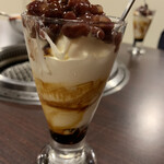 焼肉・冷麺ヤマト 北上店 - 黒蜜あずきソフト