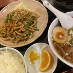 Zen ryuu - チンジャオロース定食