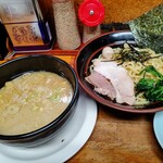 横浜ラーメン 湘家 - 【2020.10.20(火)】つけめん(並盛・160g)730円