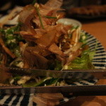 竹乃屋 - ごぼうチップスサラダ