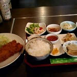 味有職 和香奈 - ホッケフライ定食900円。