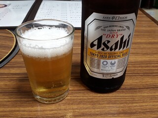 Yokarou - まずは瓶ビール　たまにはスーパードライ