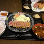 Gyuukatsu Tonkatsu Jojokichi - サーロイン牛カツ膳