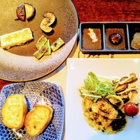 ステーキハウス ZEN 三宮店 - 焼き野菜、パン、魚料理など