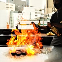 ステーキハウス ZEN 三宮店 - フランベ